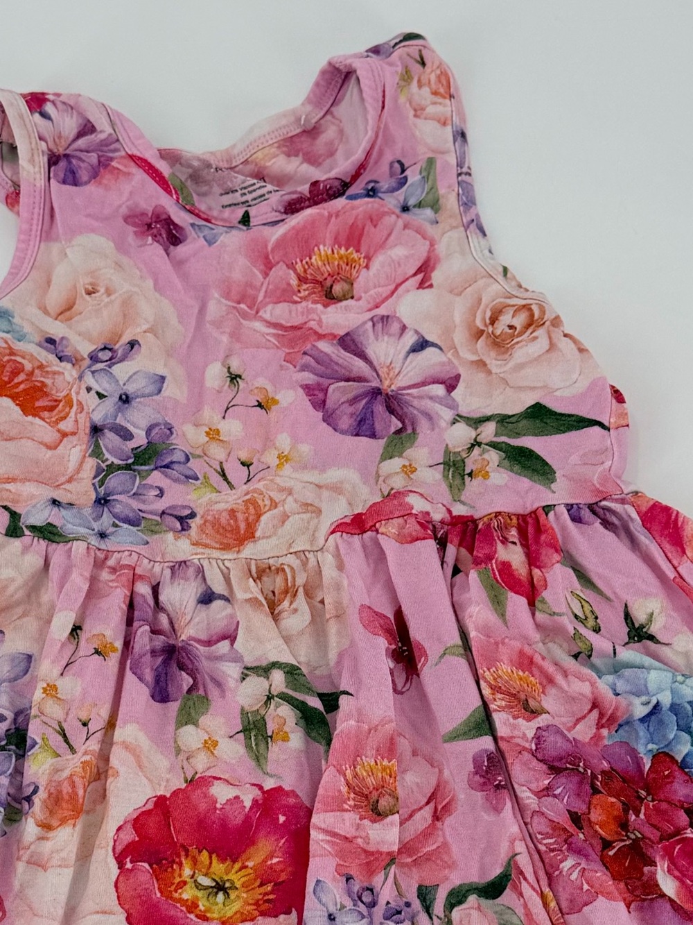 Posh Peanut Floral Twirl Dress Girls Kids 7